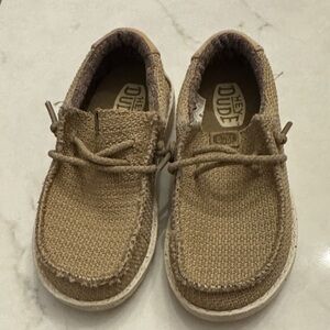 Hey Dude Kids Brown Moccasins
